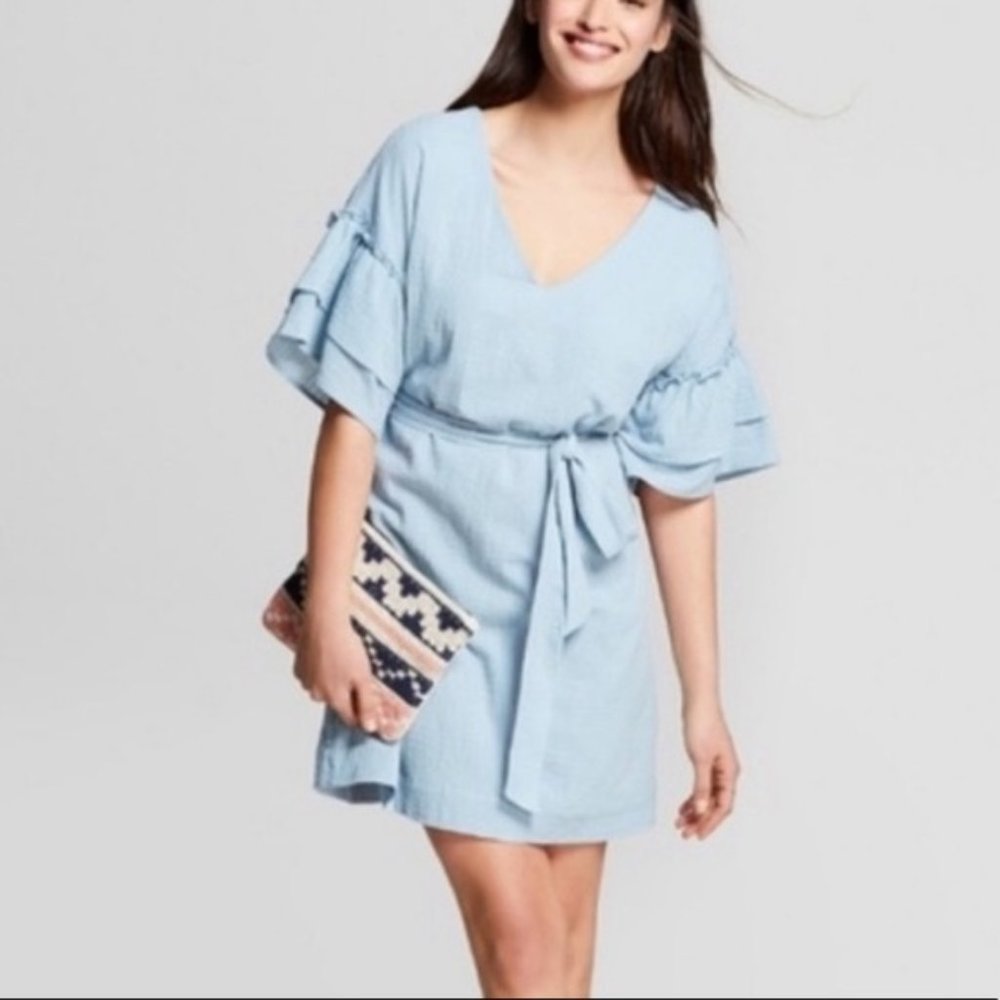 Universal thread co. Ruffle sleeve tunic plus size - Picture 2 of 8